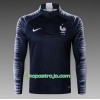 Frankrike Tränings Sweatshirtställ 2018 Blå